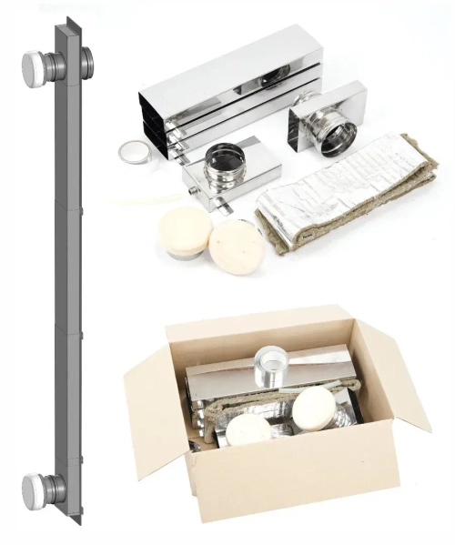 Комплект вентиляции для бани и сауны «ТиС ВЕНТ-С» (горизонтальная)