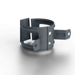 Держатель трубы (на дерево) МЕТАЛЛ ПРОФИЛЬ Foramina Freeze D100 Grey