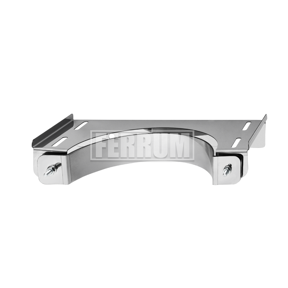 Хомут Феррум стеновой нерж.(AISI 430), ф250