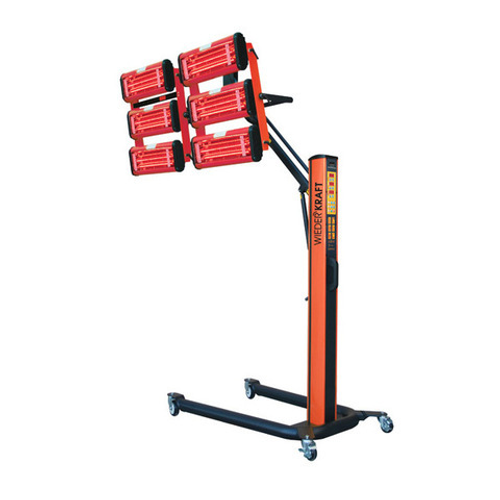 WDK-6CL/220 Шестикассетная мобильная ИК сушка на пантографической стойке, 220В