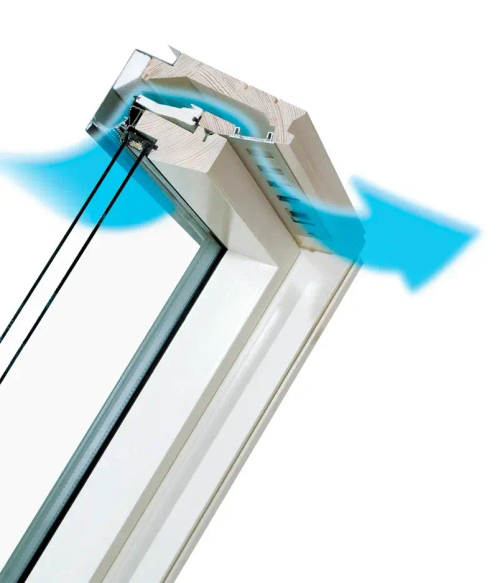 Влагостойкое мансардное окно FTU-V U3