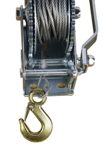 Лебедка ручная TOR ЛН-1200 (LHW) г/п 0,5 т длина троса 10 м