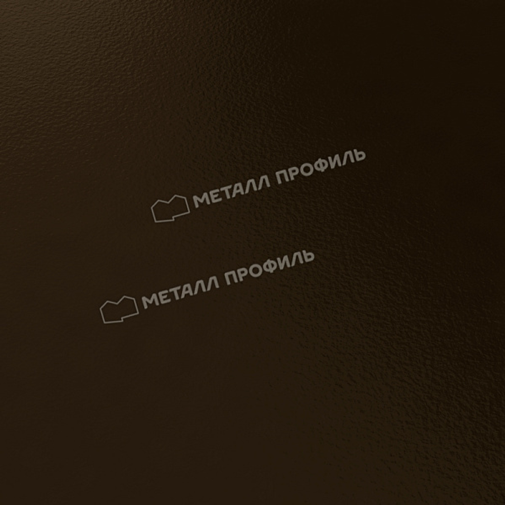 Держатель желоба МЕТАЛЛ ПРОФИЛЬ ПРОЕКТ D185х300 Ral 8017