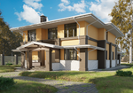 Заглушка желоба Lux, пломбир