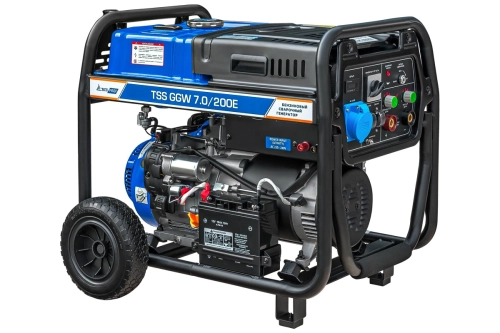Бензиновый сварочный генератор TSS PROF GGW 7.0/200E