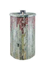 Печь для бани "Оптима" в каменной облицовке