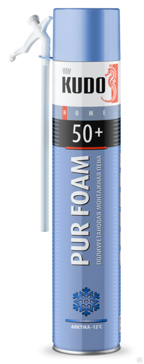Пена монтажная KUDO бытовая всесезонная HOME 50+ ARKTIKA