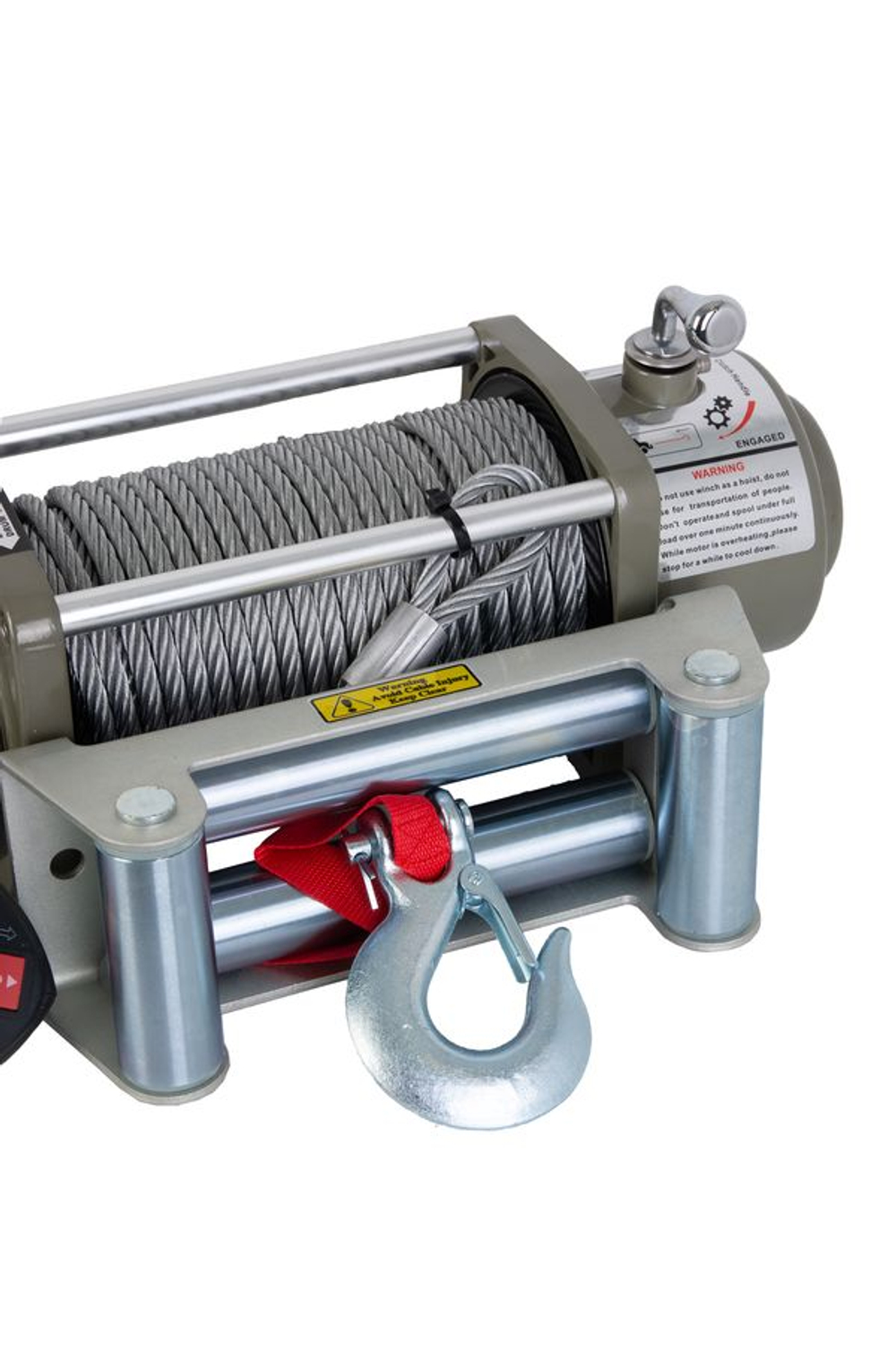 Лебедка автомобильная TOR ЛА S12000 г/п 5443 кг 28 м 12V