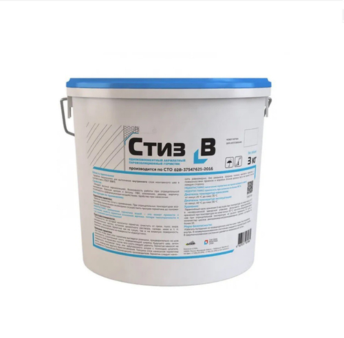 Герметик акриловый Стиз В внутренний белый 3 кг, шт