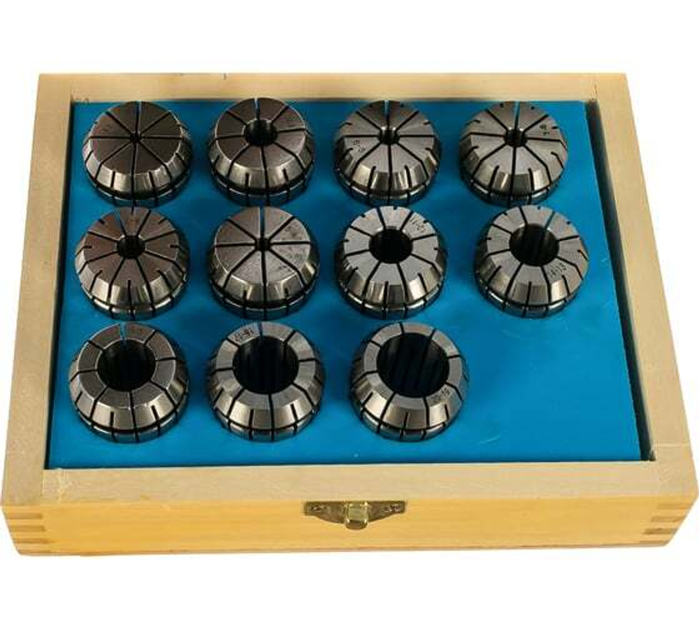 Набор цанг ER32 из 11 шт., DIN6499, 4-20 мм GRIFF b225527