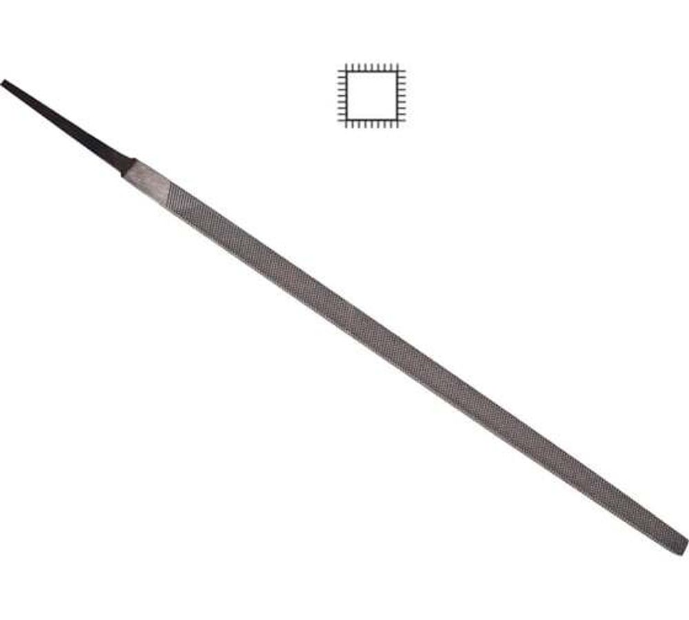 Квадратный напильник 300мм №3 сталь У13 GRIFF 019983