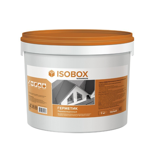 Герметик акриловый Isobox пароизоляционный внутренний 7 кг, шт