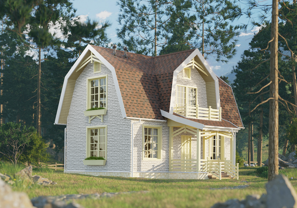 Сайдинг LUX под камень, Bergart, кокос