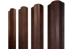 Штакетник М-образный B фигурный 0,45 Print Premium Cherry Wood Fresh TwinColor