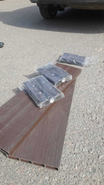Грядка Eco TalverWood из ДПК 3*1м (пластиковые шарниры),h 270мм