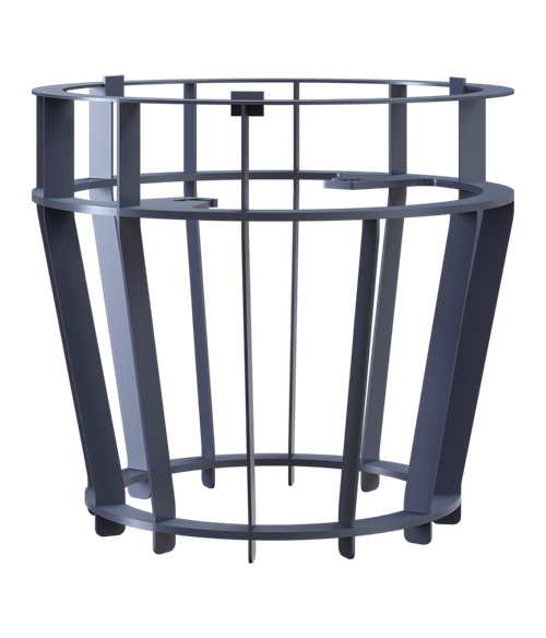 Сетка на трубу GFS Авангард 30 тюльпан 130 (320*280) под шибер