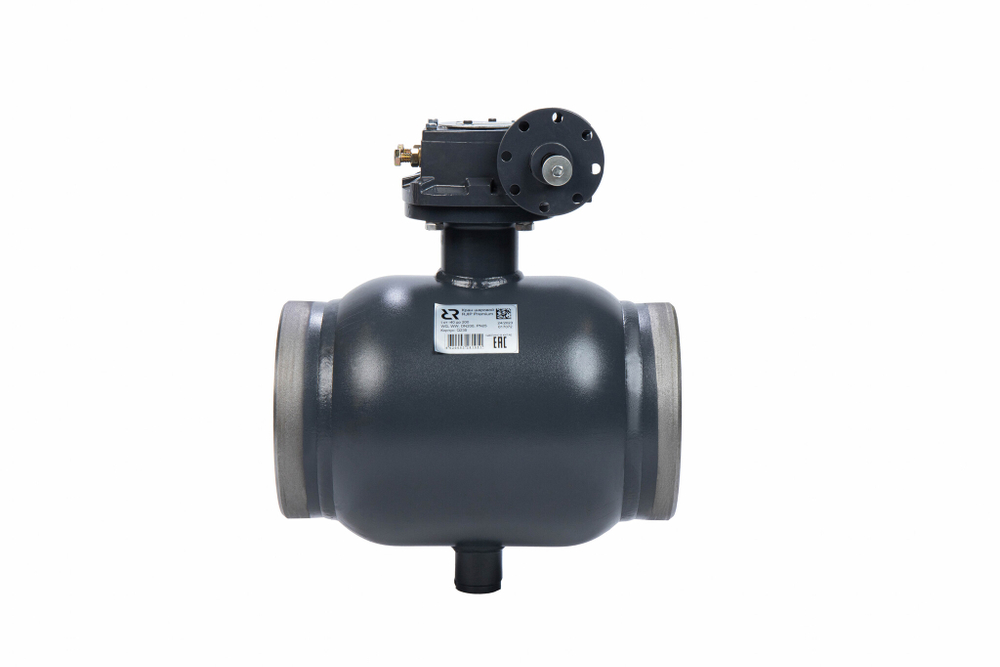 Ридан RJIP Premium 065N0151GR — Кран шаровой WW DN150 PN25 WG (приварной, с редуктором, стандартный проход)