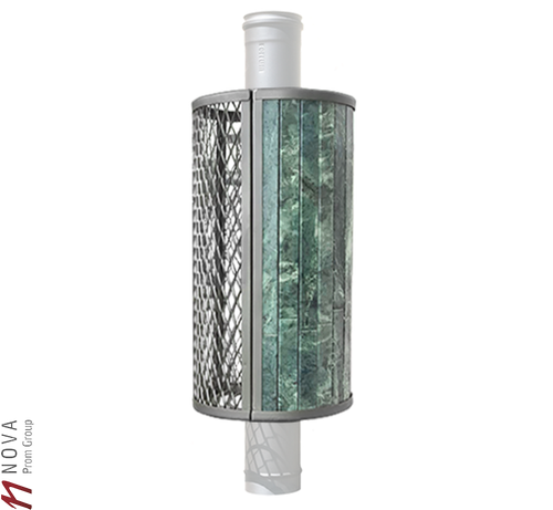 Сетка-каменка натрубная ПроМеталл для печи Атмосфера комбинированная (змеевик)