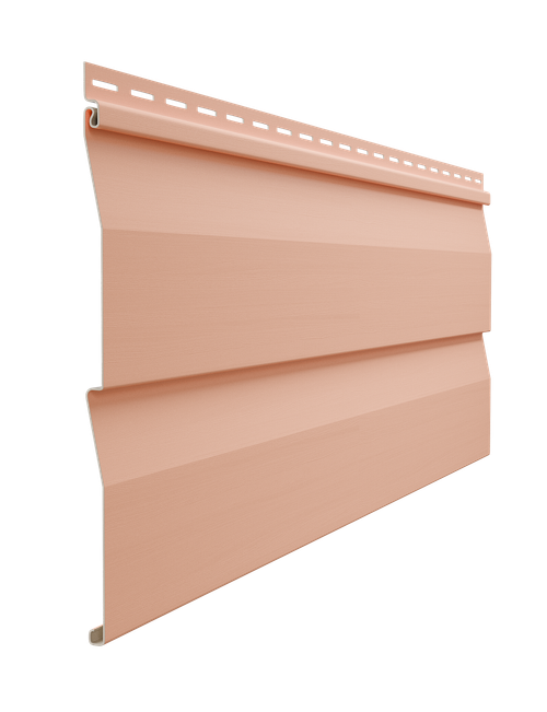 Сайдинг Standard, Корабельный брус, персик