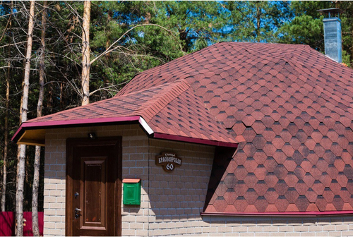 Гибкая черепица ТехноНиколь Shinglas Финская черепица Соната Красный, 3 м2/упак