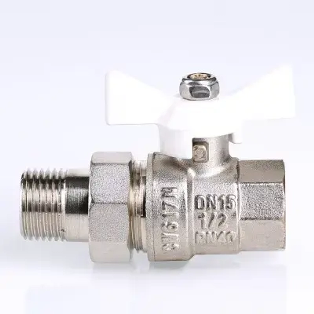 Кран шаровый с американкой ¾"в x ¾"н Valtec Base VT.227.NW.05