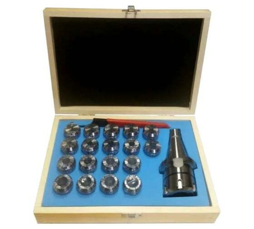 Патрон цанговый с набором цанг NT50-ER32 (хв-к конус 7:24; DIN2080; цанги 18 шт; 3-20 мм) GRIFF b221441