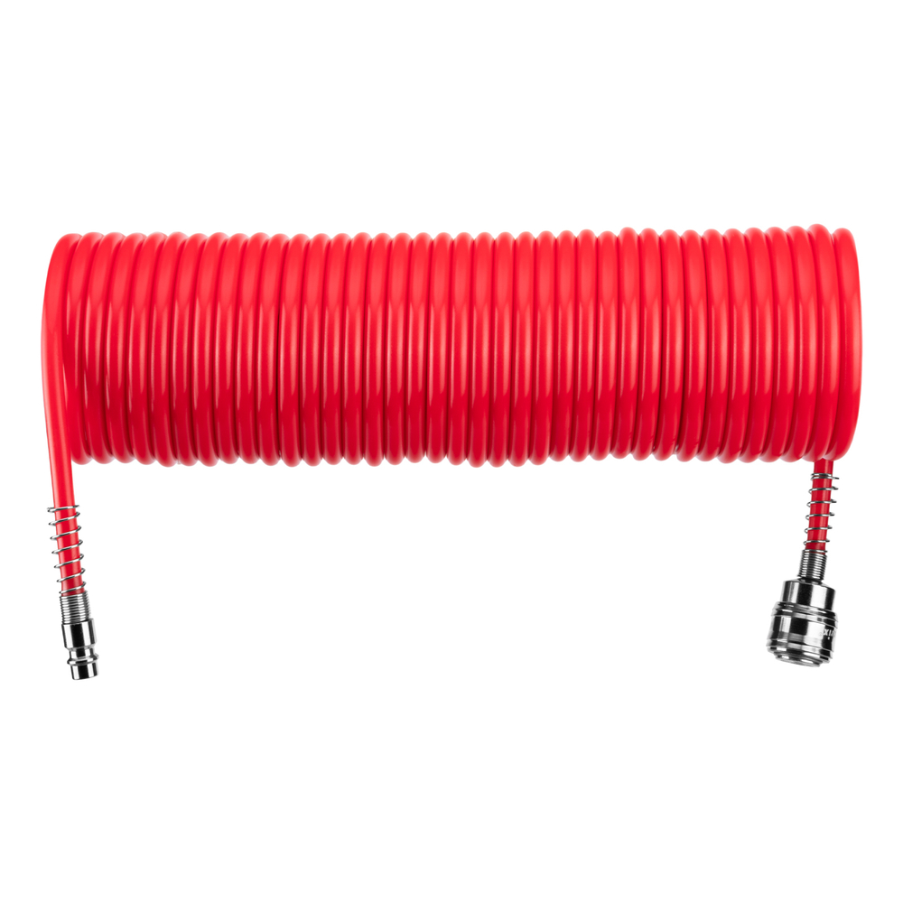 Шланг спиральный воздушный, 10 м, с быстросъемными соединениями Matrix