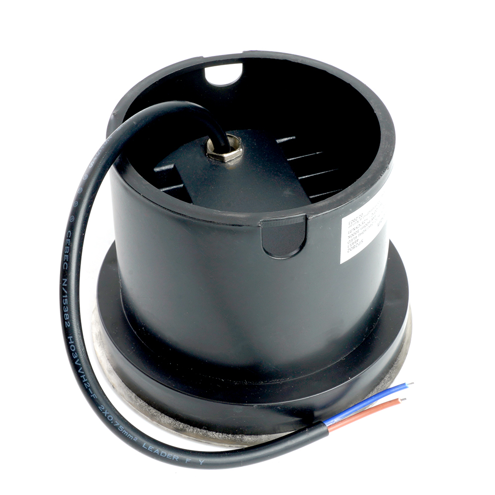 Светодиодный светильник тротуарный (грунтовый) Feron SP2802, 6W, AC12-24V, низковольтный, 3000К, металлик, D120*H90mm, вн.диаметр: 90mm, IP67 48453