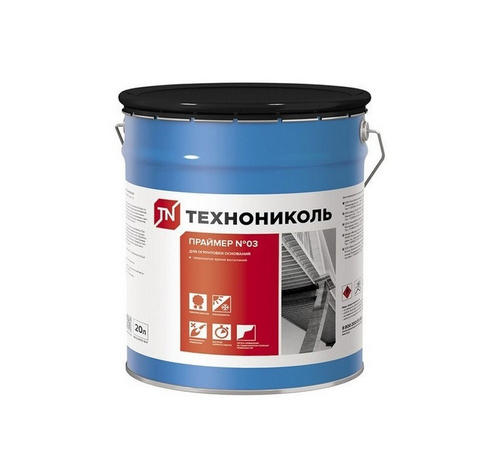 Праймер битумно-полимерный ТехноНиколь №03 20 л (16 кг), шт