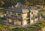 Кронштейн желоба Lux, шоколад