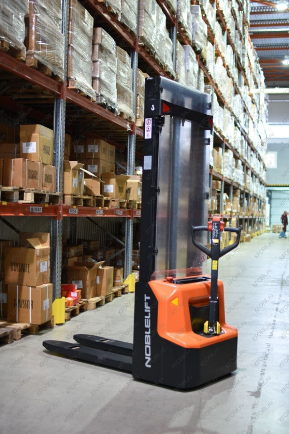 Штабелер электрический самоходный Noblelift PSE12N 3200 с литиевой батареей