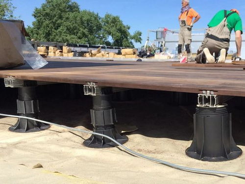 Лага алюминиевая HILST Professional 40*60мм с 2-я доп. ребрами жесткости