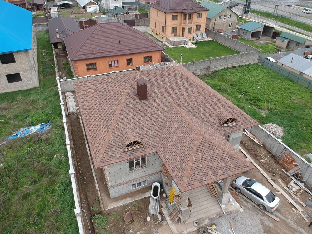 Гибкая черепица Premium, Генуя, Трюфель