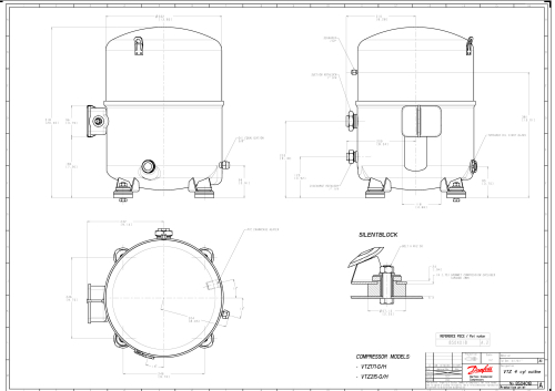 VTZ171-G Компрессор