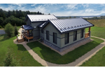 Кликфальц Grand Line 0,5 Rooftop Бархат с пленкой на замках RAL 7024 мокрый асфальт