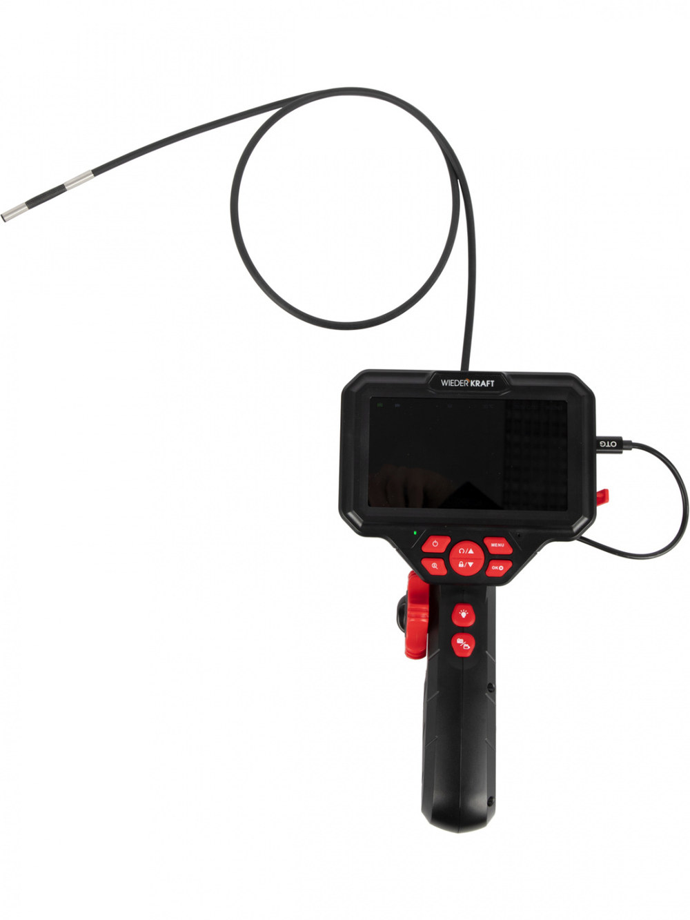 WDK-ED1860 Видеоэндоскоп 180°, зонд 6 мм, экран 5"