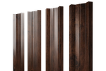 Штакетник М-образный А с прямым резом 0,45 Print Elite Cherry Wood TwinColor