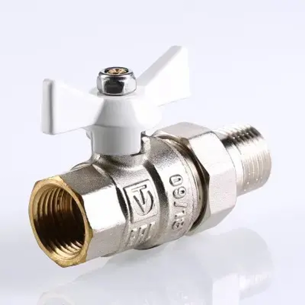 Кран шаровый с американкой ¾"в x ¾"н Valtec Base VT.227.NW.05