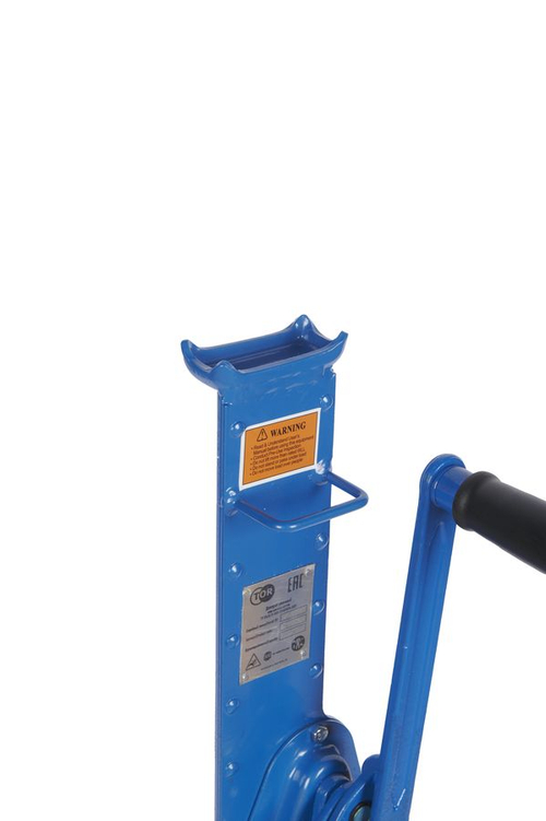 Домкрат реечный TOR ДР 1500 1,5 т с обрезиненной ручкой