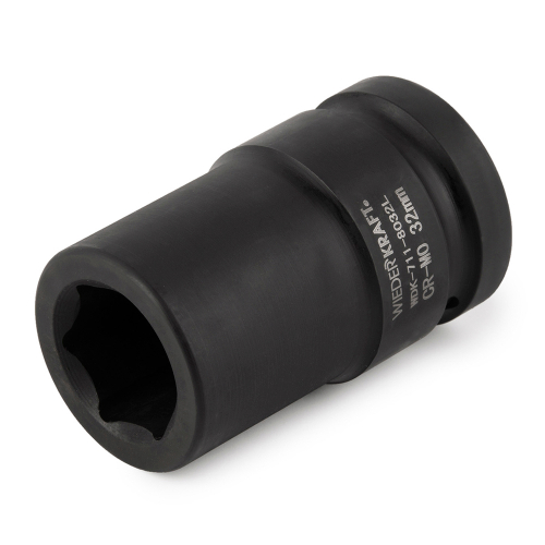 WDK-711-8032L Головка торцевая ударная глубокая 1", 6 гр. 32 мм.