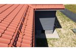 Металлочерепица классик 0,5 Satin Matt RAL 8004 терракота