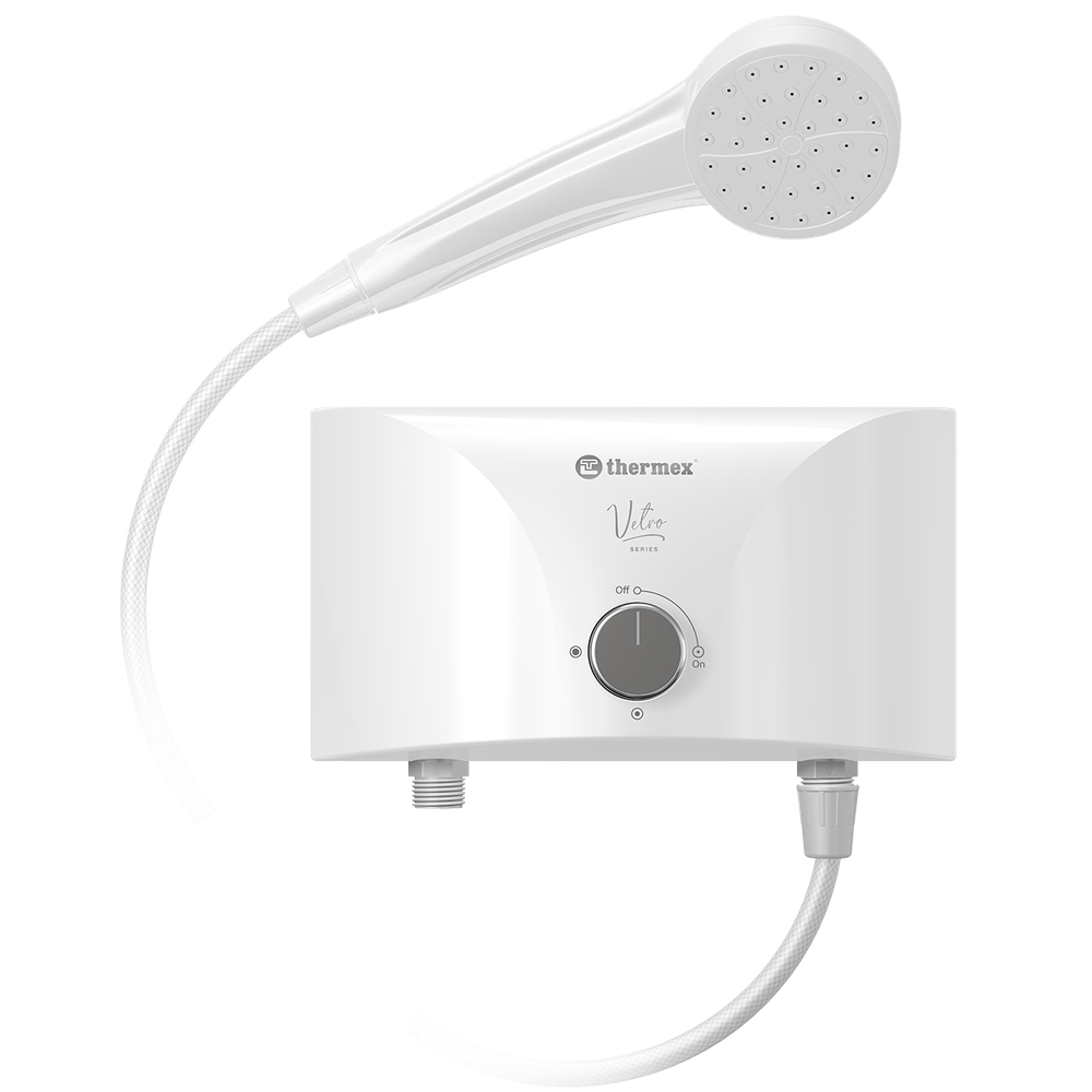 Электроводонагреватель проточный THERMEX Vetro 5500 shower