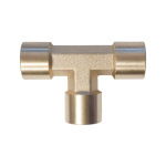 WDK-23PFB Фитинг T - образный, резъба 1/4" PT, F-F-F (внутренний), латунь