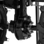 Мотоблок DPT-270X, 7 л.с., диск.сцеп, шир 90 см, глуб 35 см,фрез 3х4,ВОМ,скор 2В/1Н,кол 8" Denzel