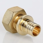 Муфта аксиальная с накидной гайкой 20мм x ¾"нг Valtec VTm.422.BG.002005