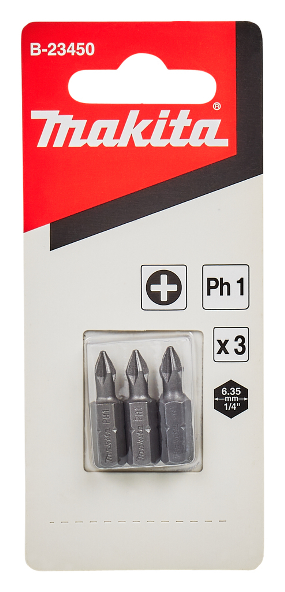 Насадка PH1, 25 мм, C-form, 3 шт Makita B-23450