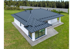 Кликфальц Pro Grand Line 0,5 Satin Matt с пленкой на замках RAL 7024 мокрый асфальт