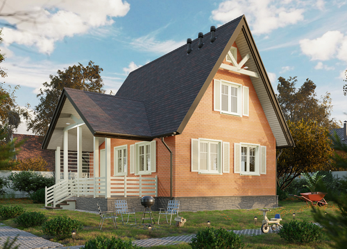 Угол Berg, Кирпичный