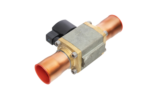 Ридан EVR 54 032L2112R — Клапан электромагнитный переменного тока НЗ, DN50, присоединительные патрубки 2"1/8, под пайку ODF