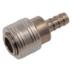 Муфта универсальная быстросъемная ("мама") со штуцером "елка" под шланг 10 мм, 1 шт, Stels